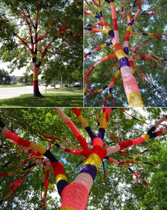 Urban Knitting - Tree